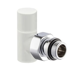 Вентиль SR Rubinetterie угловой серия "Tondera Light", белый