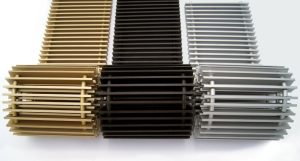 Решетка для внутрипольного конвектора по индивидуальным размеру и цвету