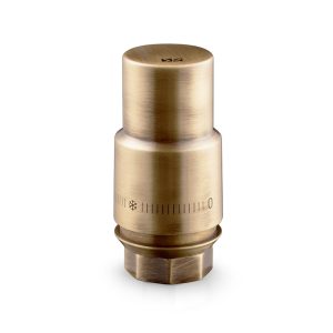 Термостатическая головка SR Rubinetterie "Ретро"  цвет бронза