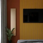 Настенный вертикальный конвектор Savva Chinook, высотой 2000 мм., шириной 300 мм., глубиной 90 мм., нижнее подключение, стальная панель