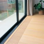 Электрический внутрипольный конвектор Savva KV Electro, глубиной 90, шириной решетки 200, длинной 1100 (мм./мм./мм.), с решеткой на выбор