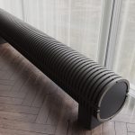 Напольный конвектор Savva Timder KN, высотой 340 мм., шириной 220 мм., длинной 1600 мм., нижнее подключение (скрытое), цвет дерева на выбор