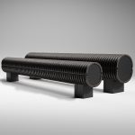 Напольный конвектор Savva Timder KN, высотой 340 мм., шириной 220 мм., длинной 1600 мм., нижнее подключение (скрытое), цвет дерева на выбор