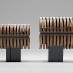 Напольный конвектор Savva Timder KN, высотой 340 мм., шириной 220 мм., длинной 1600 мм., нижнее подключение (скрытое), цвет дерева на выбор