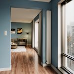 Вертикальный дизайн конвектор Savva Cross , высотой 1200 мм., шириной 175 мм., глубиной 90 мм., нижнее подключение, цвет любой по шкале RAL