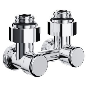 Узел нижнего подключения Royal Thermo Design угловой 1/2"х3/4"EK (хром)