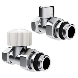 Набор термостатический прямой Royal Thermo Design 1/2"М30х1,5 (Хром)