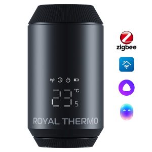 Термостат радиаторный электронный Royal Thermo Smart Heat 2.0, черный