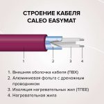Комплект теплого пола CALEO Простомат 140-0,5-0,5